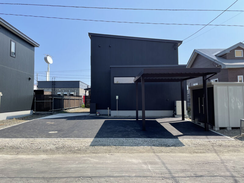 メリハリのあるお庭